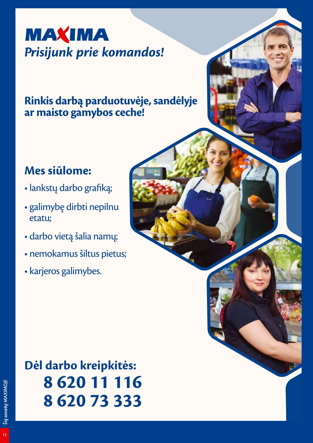 Maxima kaininis leidinys akcijos nuo 
  2019-06-11 iki 
  2019-06-17 | Leidinukas.lt puslapis 12