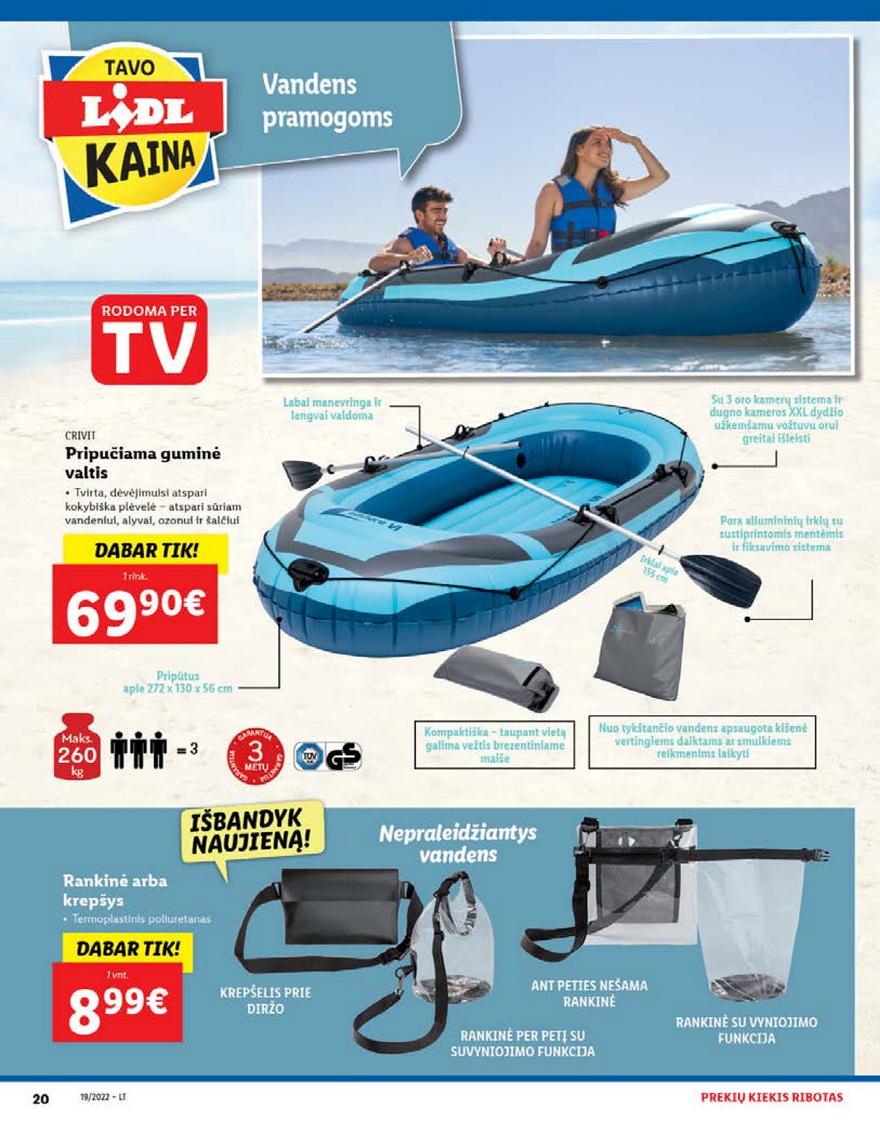 Ldil ne maisto prekių pasiūlymai akcijos nuo 
  2022-05-09 iki 
  2022-05-15 | Leidinukas.lt puslapis 20