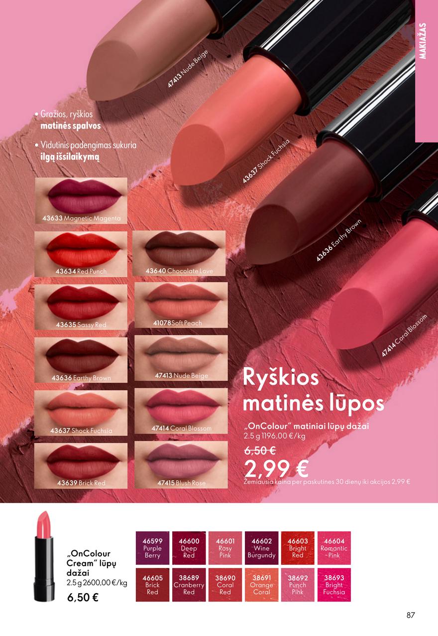 Oriflame katalogas akcijos nuo 
  2026-03-11 iki 
  2026-03-31 | Leidinukas.lt puslapis 87