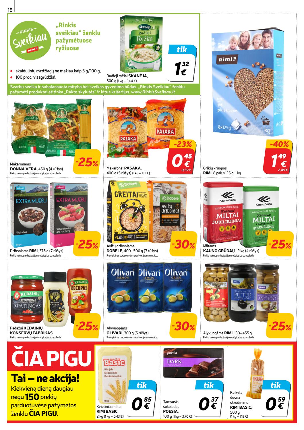 Rimi savaitinis leidinys akcijos nuo 
  2019-06-04 iki 
  2019-06-10 | Leidinukas.lt puslapis 18