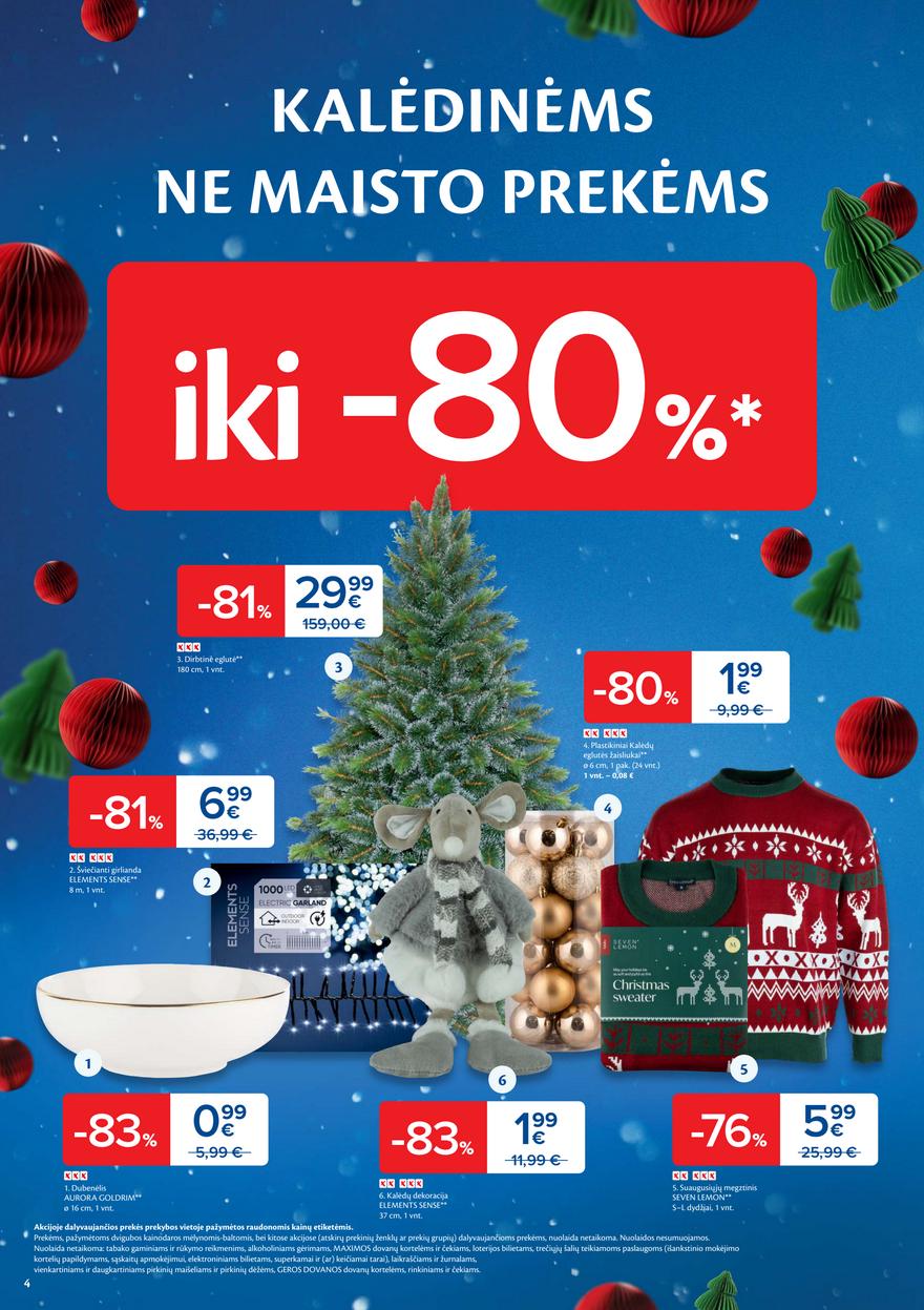 Maxima leidinys akcijos nuo 
  2025-12-16 iki 
  2025-12-28 | Leidinukas.lt puslapis 4