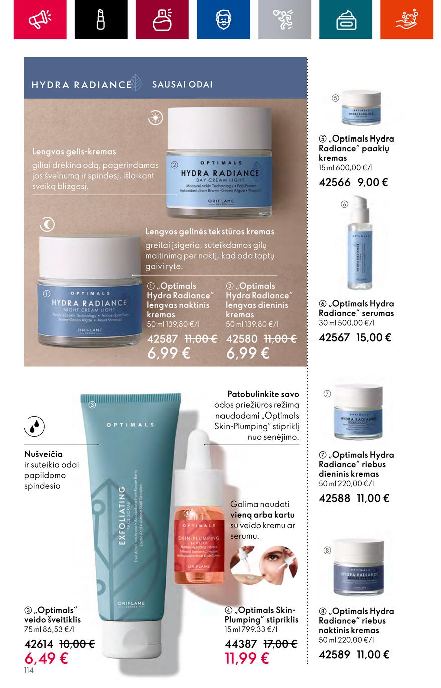 Oriflame leidinys akcijos nuo 
  2023-07-19 iki 
  2023-08-01 | Leidinukas.lt puslapis 114
