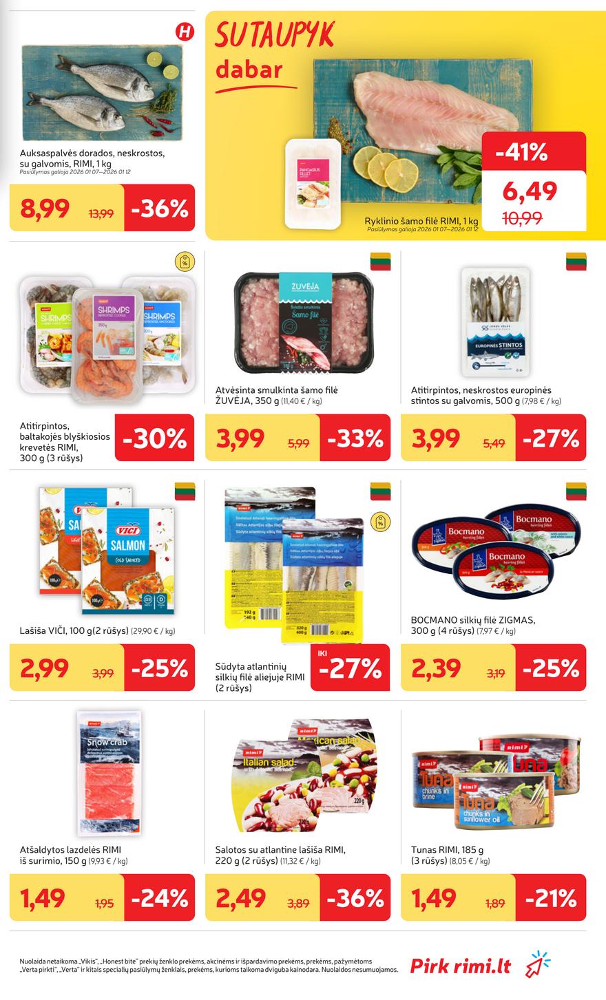Rimi leidinys akcijos nuo 
  2026-01-06 iki 
  2026-01-12 | Leidinukas.lt puslapis 7