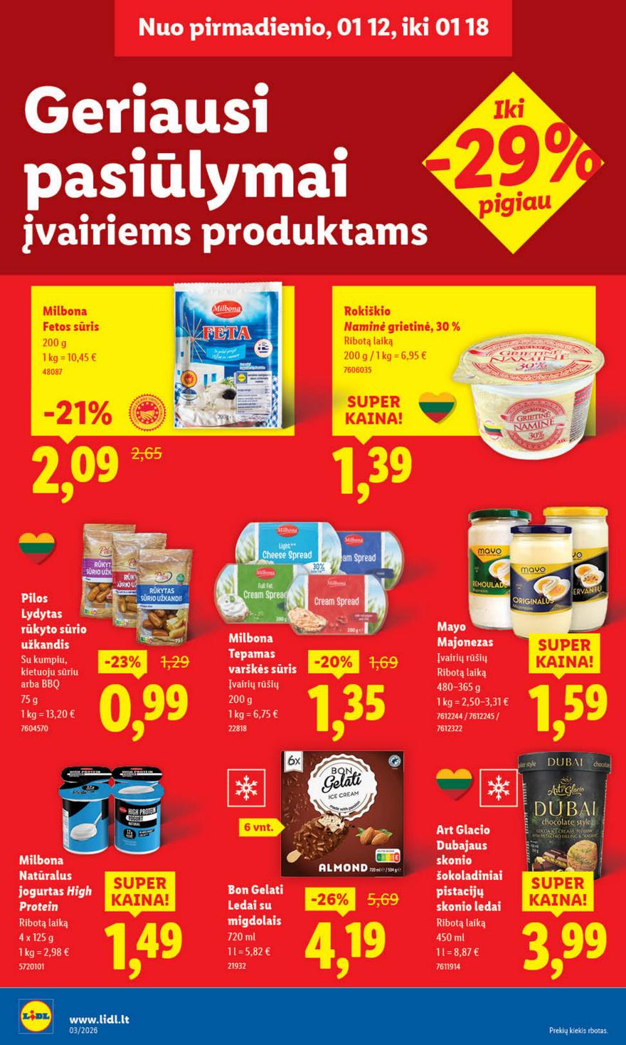Lidl leidinys akcijos nuo 
  2026-01-12 iki 
  2026-01-18 | Leidinukas.lt puslapis 12