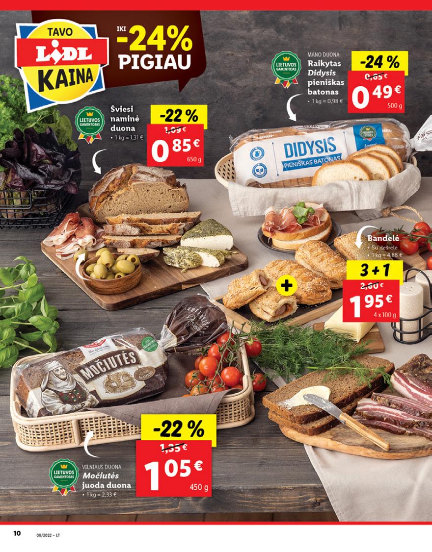 Lidl maisto prekių pasiūlymai akcijos nuo 
  2022-02-21 iki 
  2022-02-27 | Leidinukas.lt puslapis 10