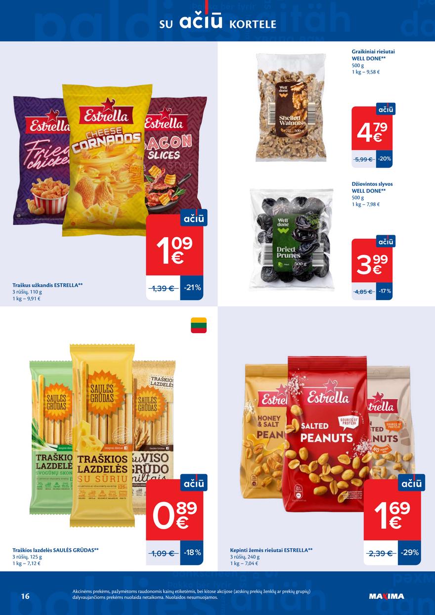 Maxima leidinukas akcijos nuo 
  2026-03-17 iki 
  2026-03-23 | Leidinukas.lt puslapis 16