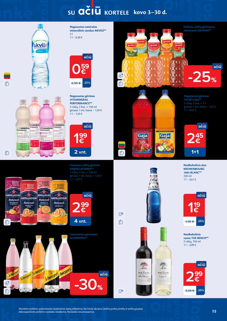 Maxima leidinukas akcijos nuo 
  2026-03-10 iki 
  2026-03-16 | Leidinukas.lt puslapis 15