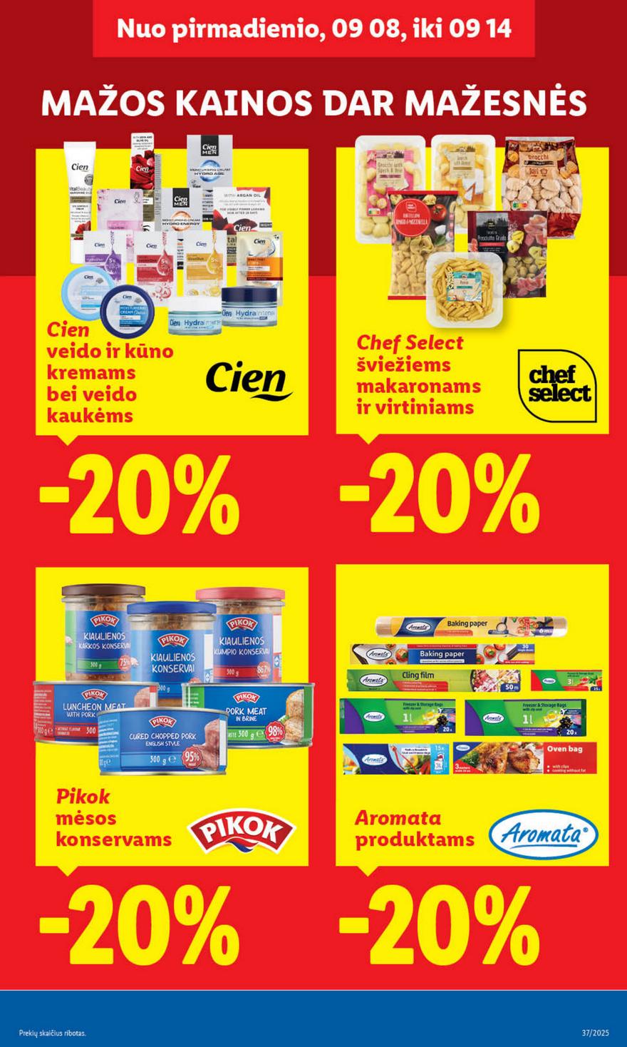 Lidl leidinys akcijos nuo 
  2025-09-08 iki 
  2025-09-14 | Leidinukas.lt puslapis 39