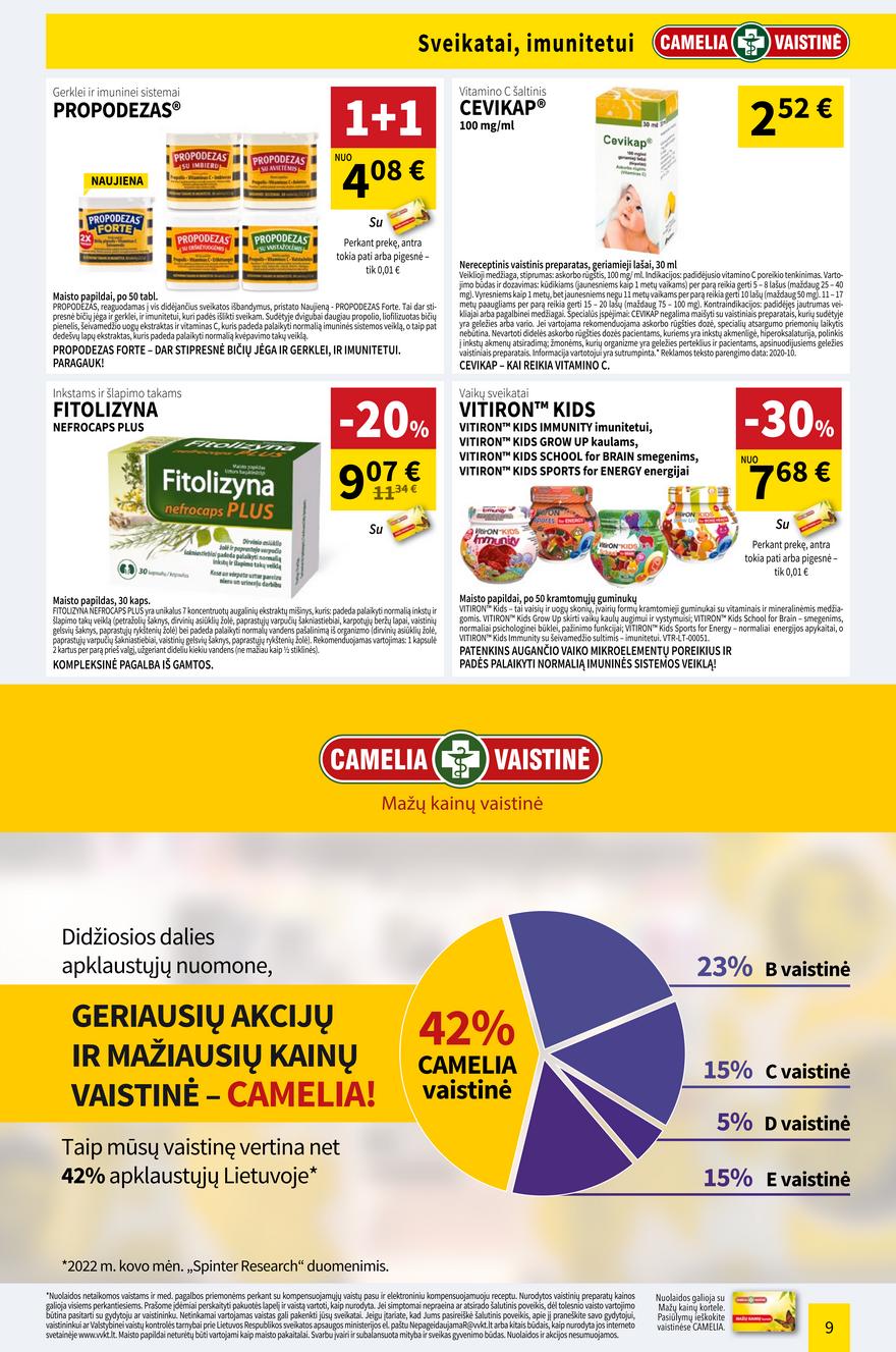 Camelia gegužės leidinys akcijos nuo 
  2022-05-01 iki 
  2022-05-31 | Leidinukas.lt puslapis 9