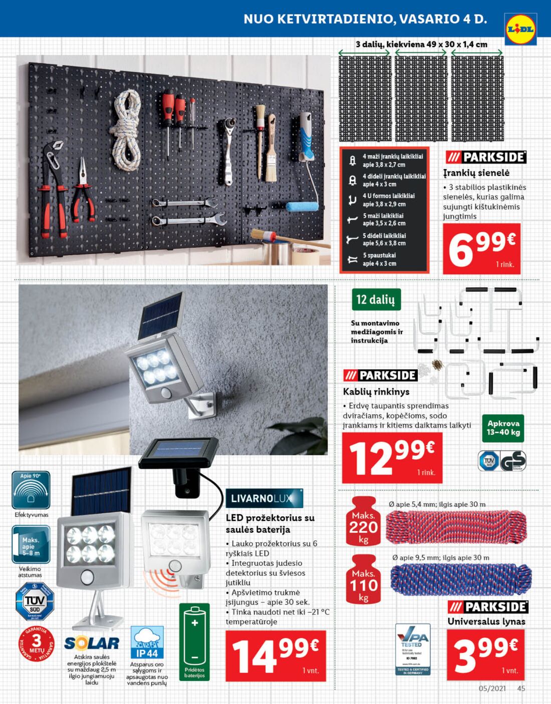 Lidl savaitinis leidinys akcijos nuo 
  2021-02-01 iki 
  2021-02-07 | Leidinukas.lt puslapis 45