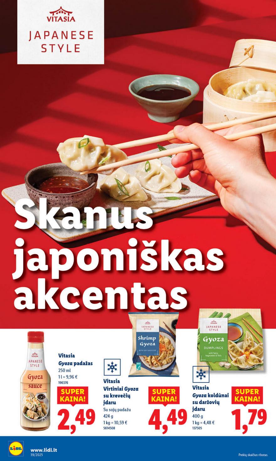 Lidl leidinys naujas akcijos nuo 
  2025-09-22 iki 
  2025-09-28 | Leidinukas.lt puslapis 10