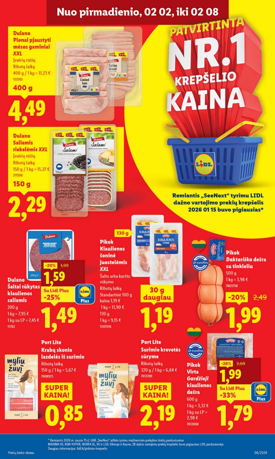 Lidl leidinys naujas akcijos nuo 
  2026-02-02 iki 
  2026-02-08 | Leidinukas.lt puslapis 7