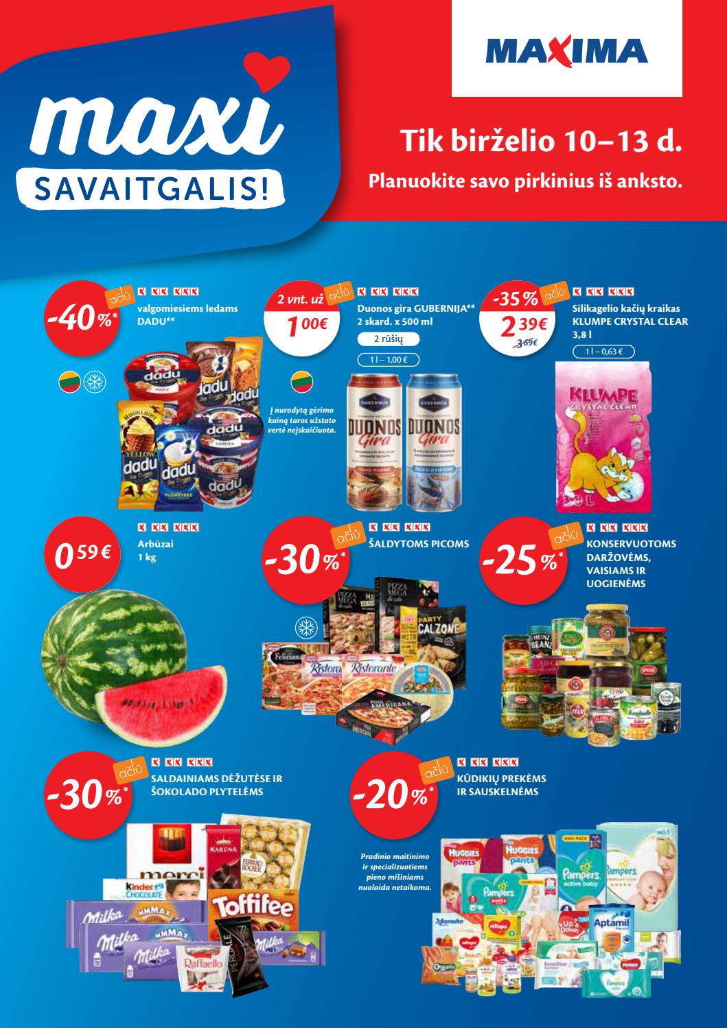 Maxima kaininis leidinys akcijos nuo 
  2021-06-08 iki 
  2021-06-14 | Leidinukas.lt puslapis 36
