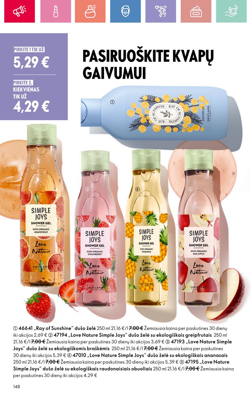 Oriflame katalogas akcijos nuo 
  2025-05-11 iki 
  2025-05-31 | Leidinukas.lt puslapis 148