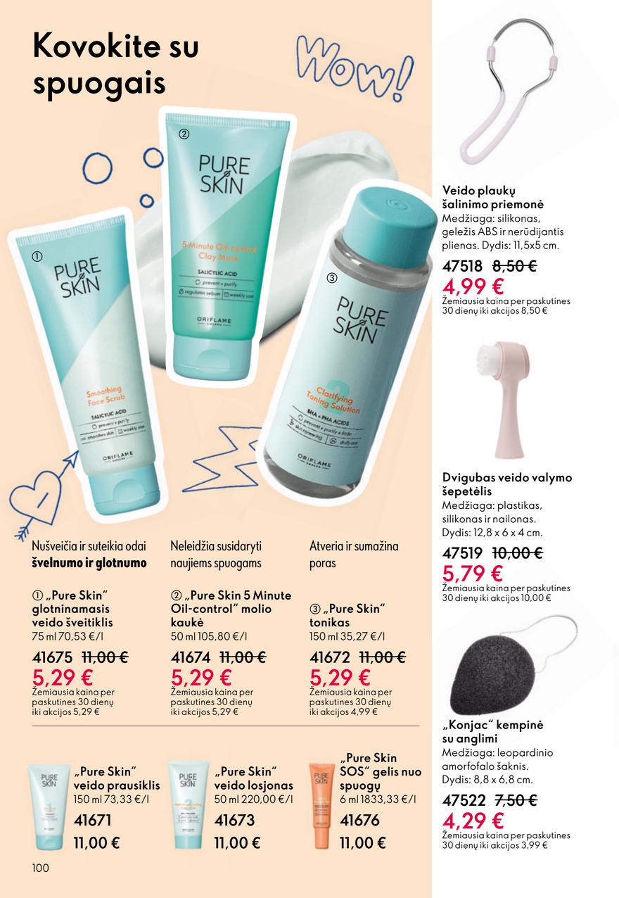 Oriflame katalogas akcijos nuo 
  2026-04-22 iki 
  2026-05-12 | Leidinukas.lt puslapis 100