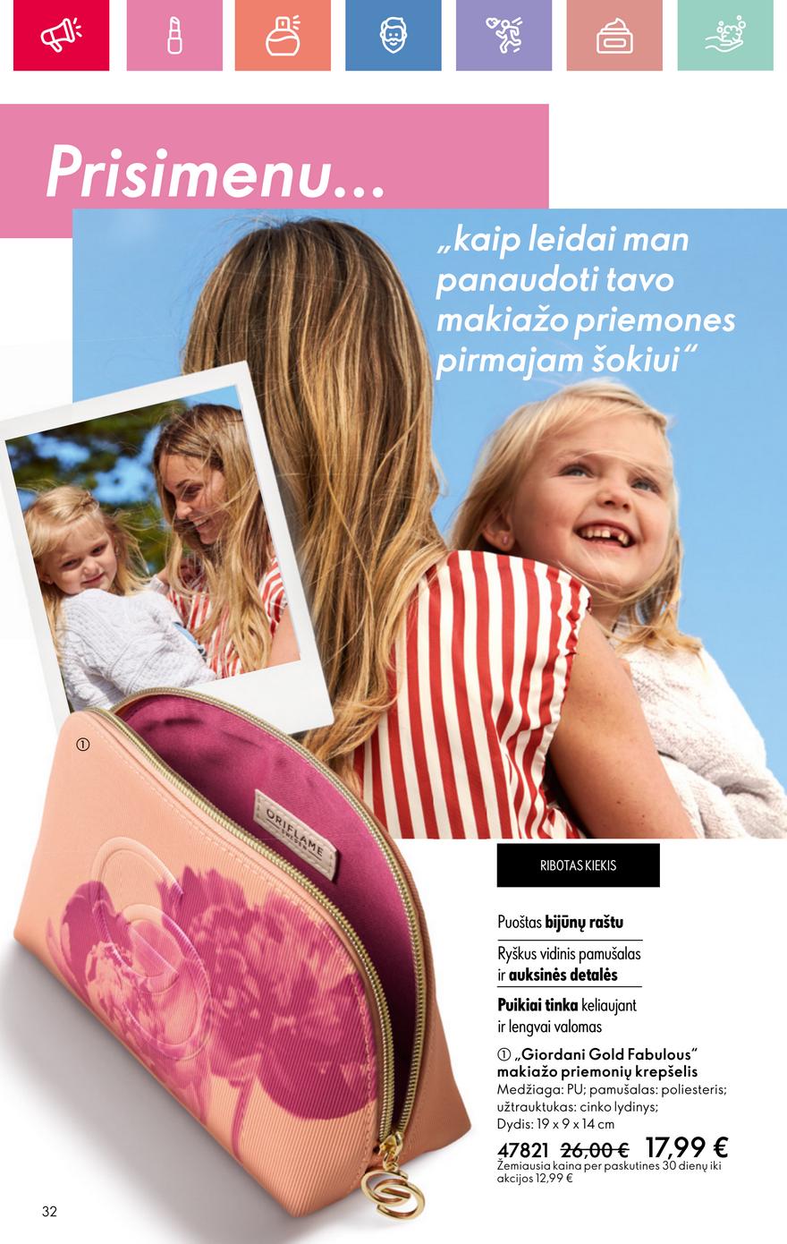 Oriflame katalogas akcijos nuo 
  2025-05-11 iki 
  2025-05-31 | Leidinukas.lt puslapis 32