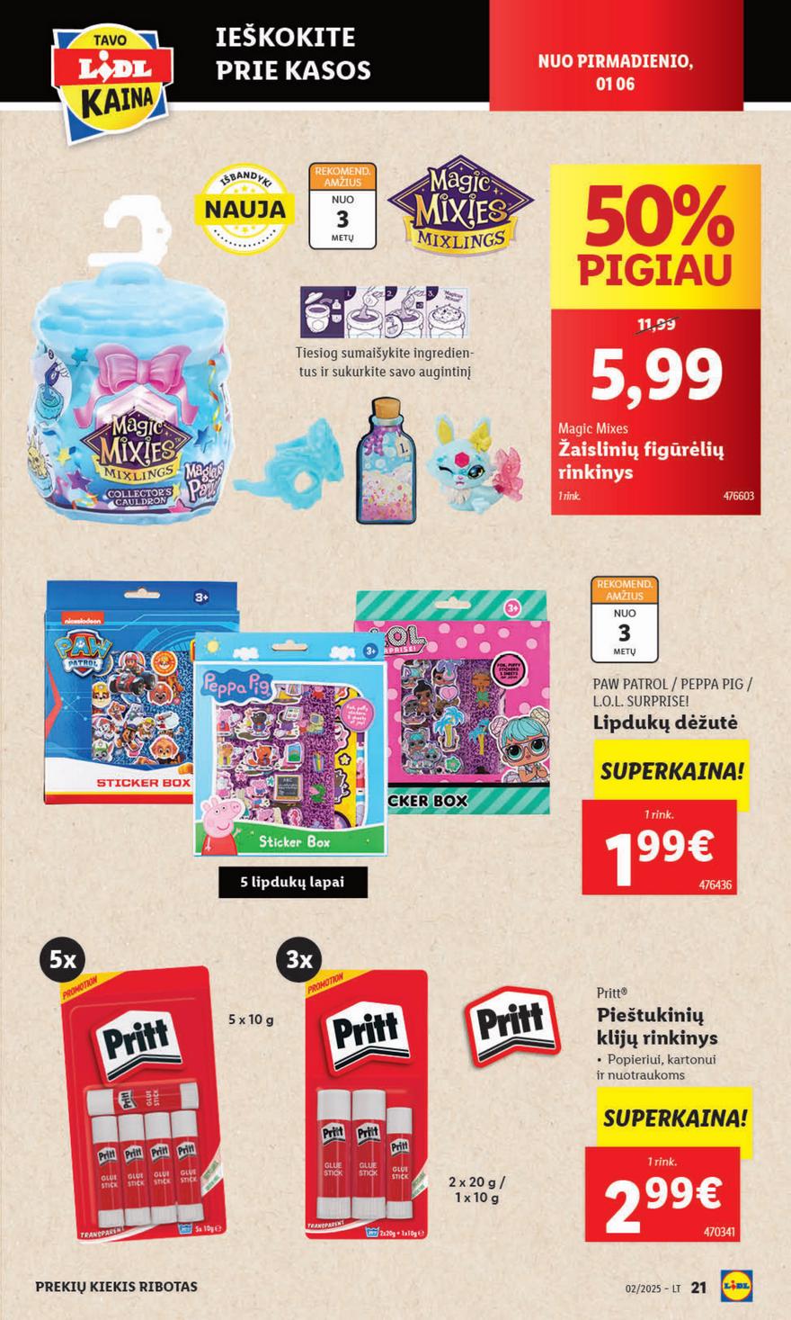 Lidl ne maisto leidinys akcijos nuo 
  2025-01-06 iki 
  2025-01-12 | Leidinukas.lt puslapis 21