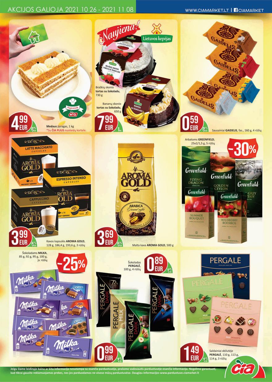 Čia market leidinys akcijos nuo 
  2021-10-26 iki 
  2021-11-08 | Leidinukas.lt puslapis 9