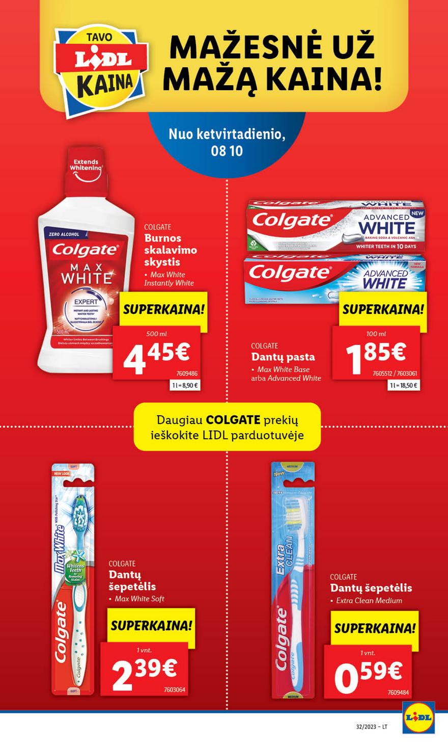 Lidl pasiūlymai akcijos nuo 
  2023-08-07 iki 
  2023-08-13 | Leidinukas.lt puslapis 22