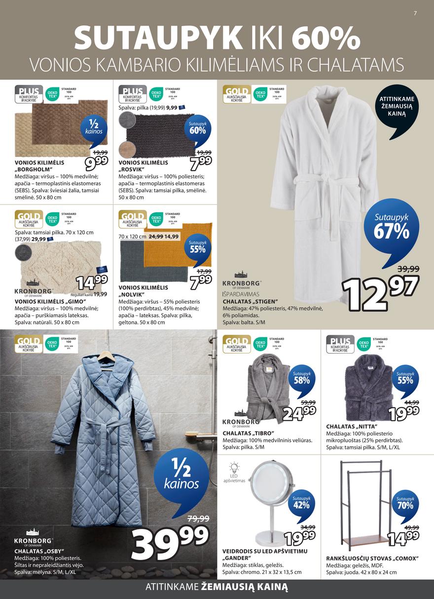 Jysk leidinys akcijos nuo 
  2026-02-17 iki 
  2026-03-02 | Leidinukas.lt puslapis 7