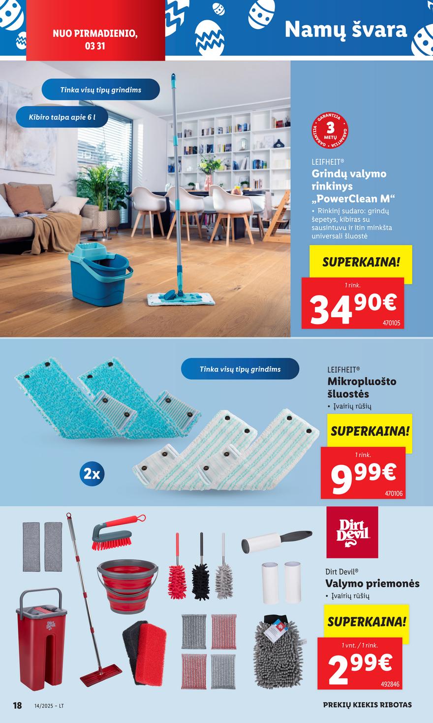 Lidl ne maisto leidinys akcijos nuo 
  2025-03-31 iki 
  2025-04-06 | Leidinukas.lt puslapis 18