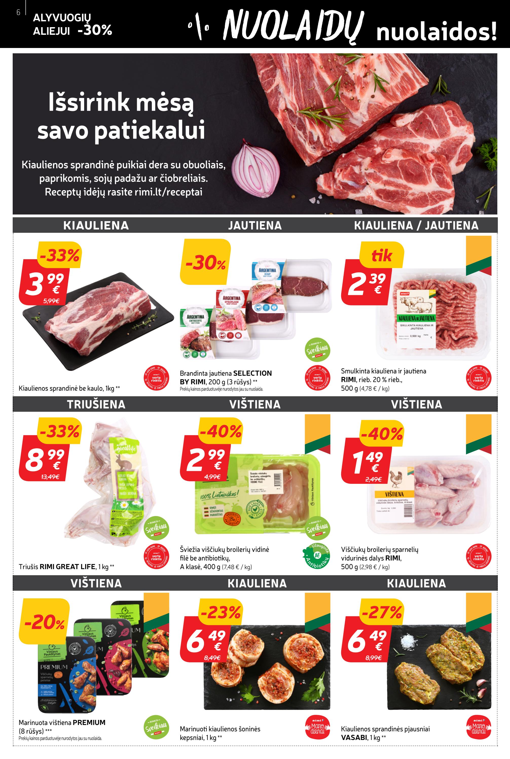 Rimi savaitinis leidinys akcijos nuo 
  2023-02-07 iki 
  2023-02-13 | Leidinukas.lt puslapis 6