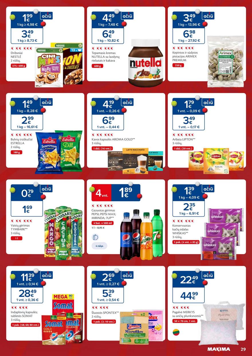 Maxima kaininis leidinys akcijos nuo 
  2024-02-13 iki 
  2024-02-19 | Leidinukas.lt puslapis 29