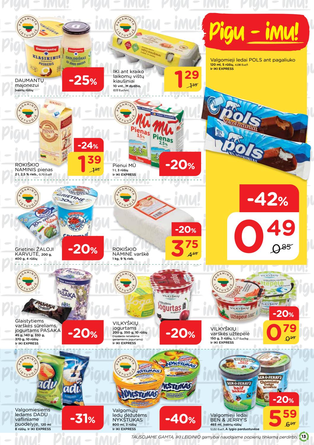 Iki savaitinis leidinys akcijos nuo 
  2020-03-09 iki 
  2020-03-15 | Leidinukas.lt puslapis 13