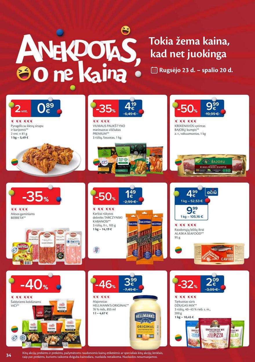 Maxima leidinukas akcijos nuo 
  2025-10-07 iki 
  2025-10-13 | Leidinukas.lt puslapis 34