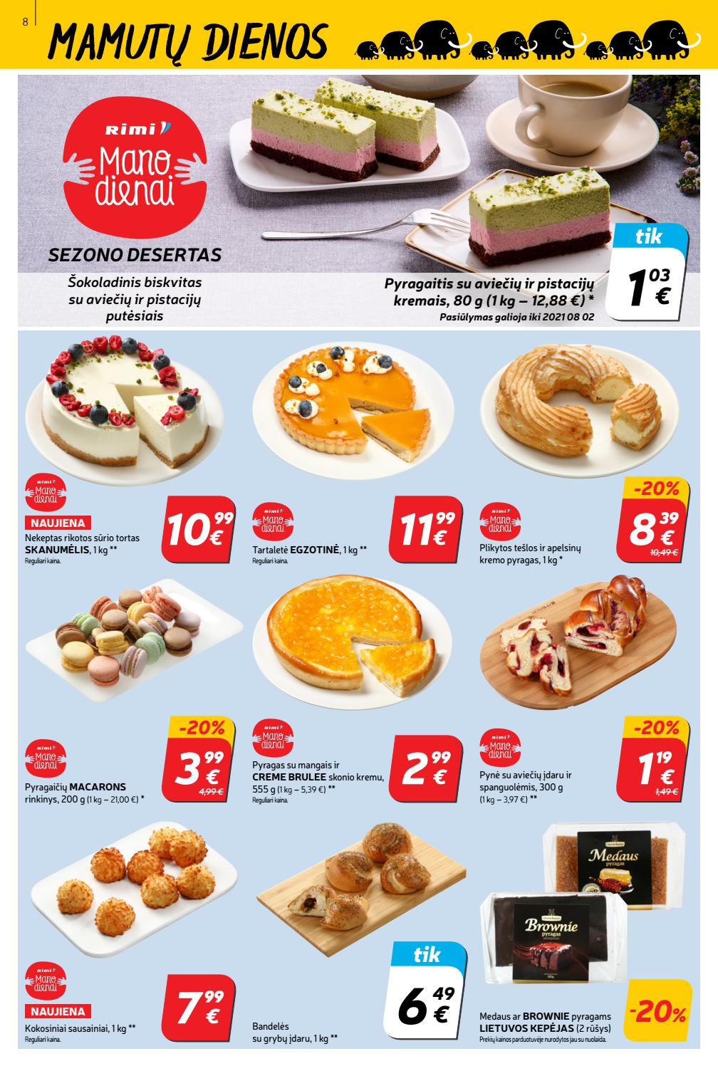 Rimi savaitinis leidinys akcijos nuo 
  2021-07-27 iki 
  2021-08-02 | Leidinukas.lt puslapis 8
