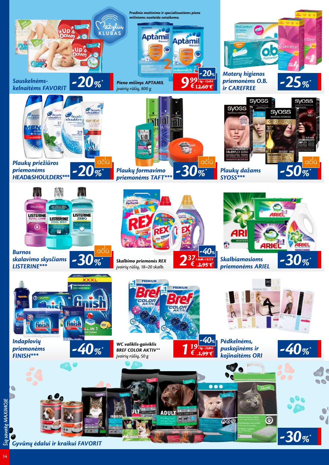 Maxima kaininis leidinys akcijos nuo 
  2019-06-11 iki 
  2019-06-17 | Leidinukas.lt puslapis 14
