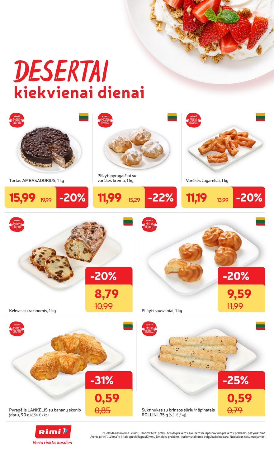 Rimi savaitinis leidinys 30 akcijos nuo
2025-07-22 iki
2025-07-28 | Leidinukas.lt puslapis 10