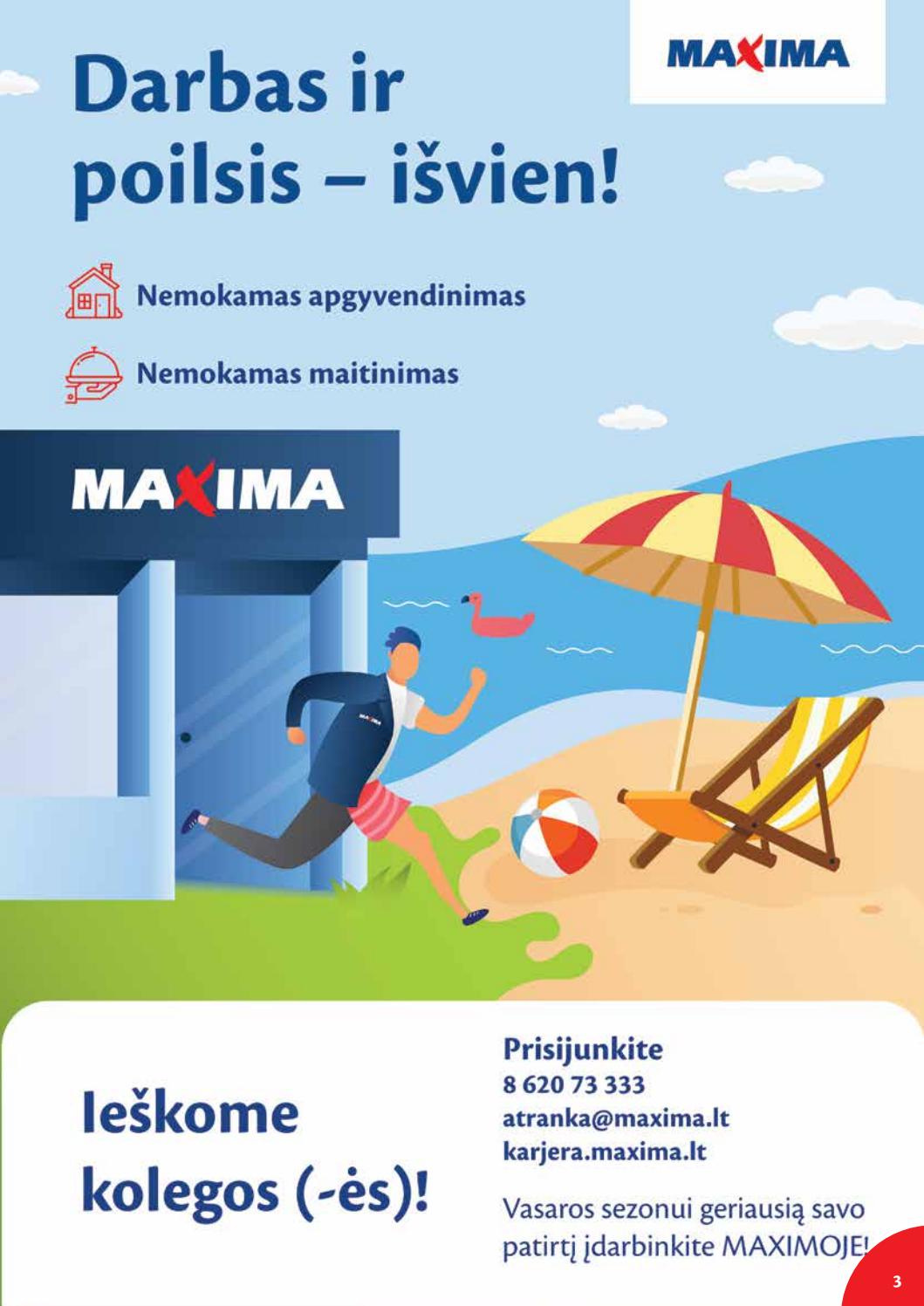 Maxima kaininis leidinys akcijos nuo 
  2021-07-27 iki 
  2021-08-02 | Leidinukas.lt puslapis 3