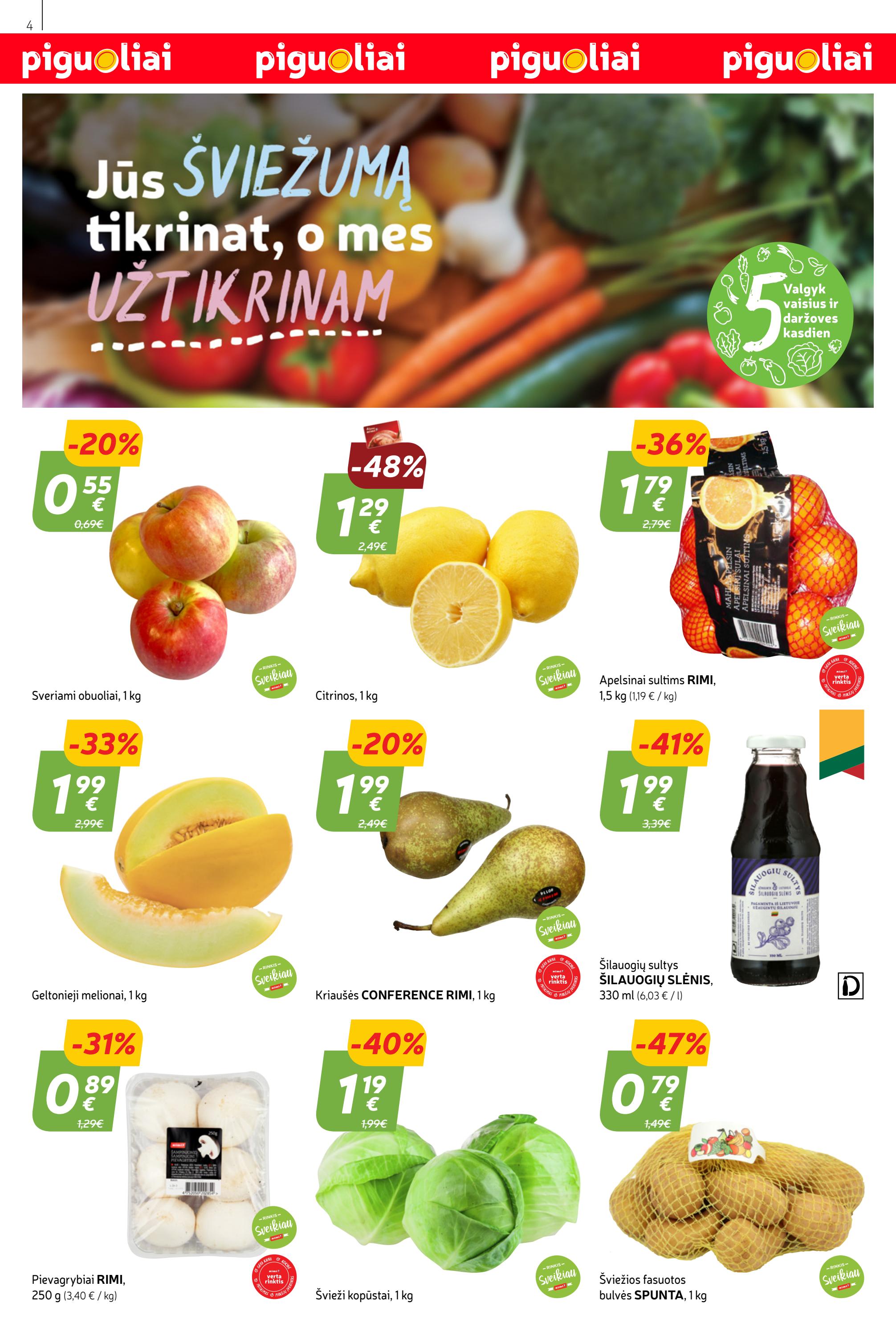 Rimi savaitinis leidinys akcijos nuo 
  2023-04-25 iki 
  2023-05-01 | Leidinukas.lt puslapis 4
