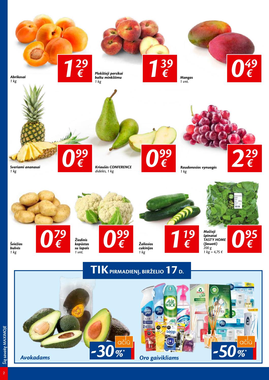 Maxima kaininis leidinys akcijos nuo 
  2019-06-11 iki 
  2019-06-17 | Leidinukas.lt puslapis 2