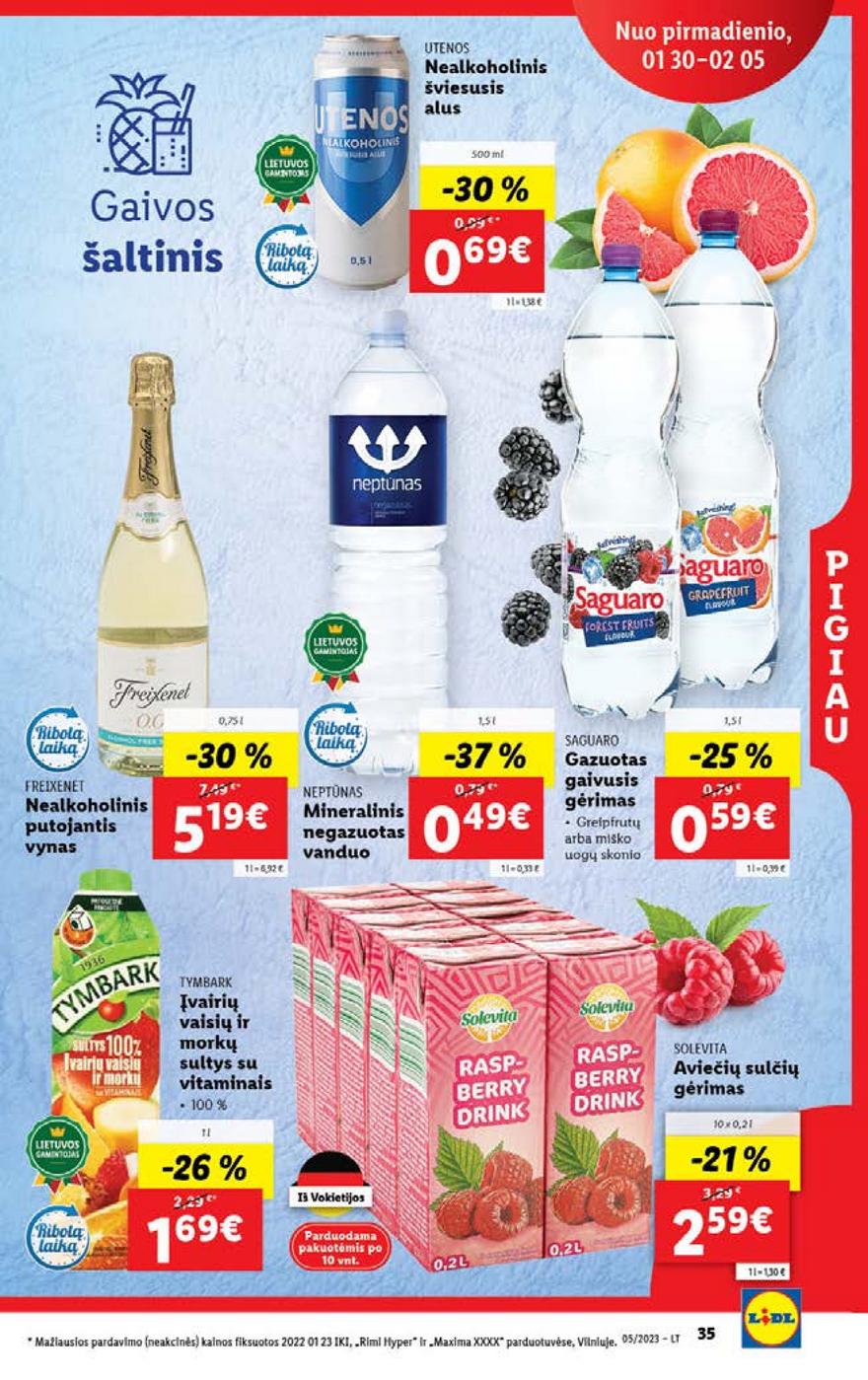 Ldil maisto leidinys akcijos nuo 
  2023-01-30 iki 
  2023-02-06 | Leidinukas.lt puslapis 35