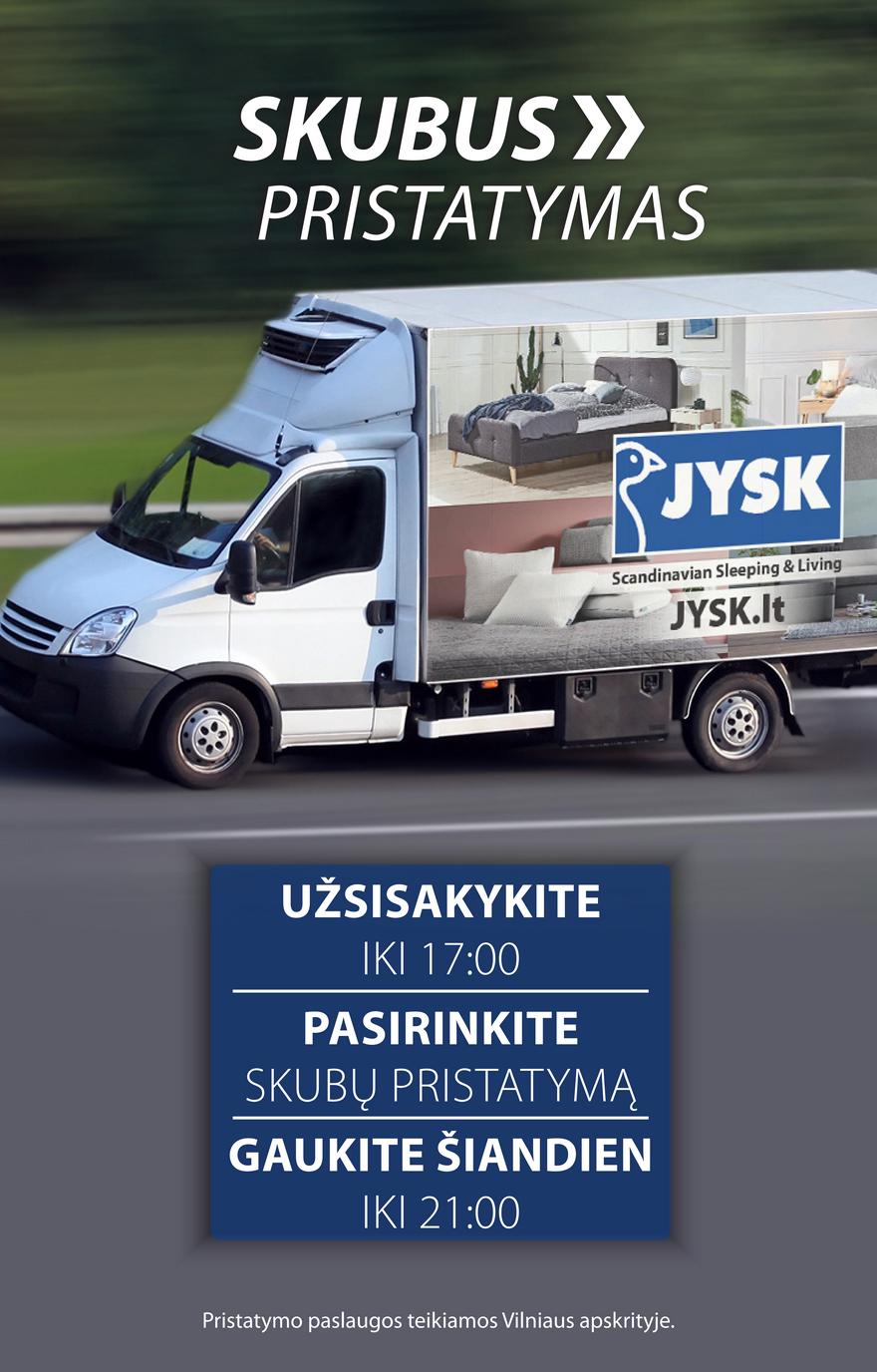 Jysk leidinys akcijos nuo 
  2023-07-18 iki 
  2023-07-31 | Leidinukas.lt puslapis 1