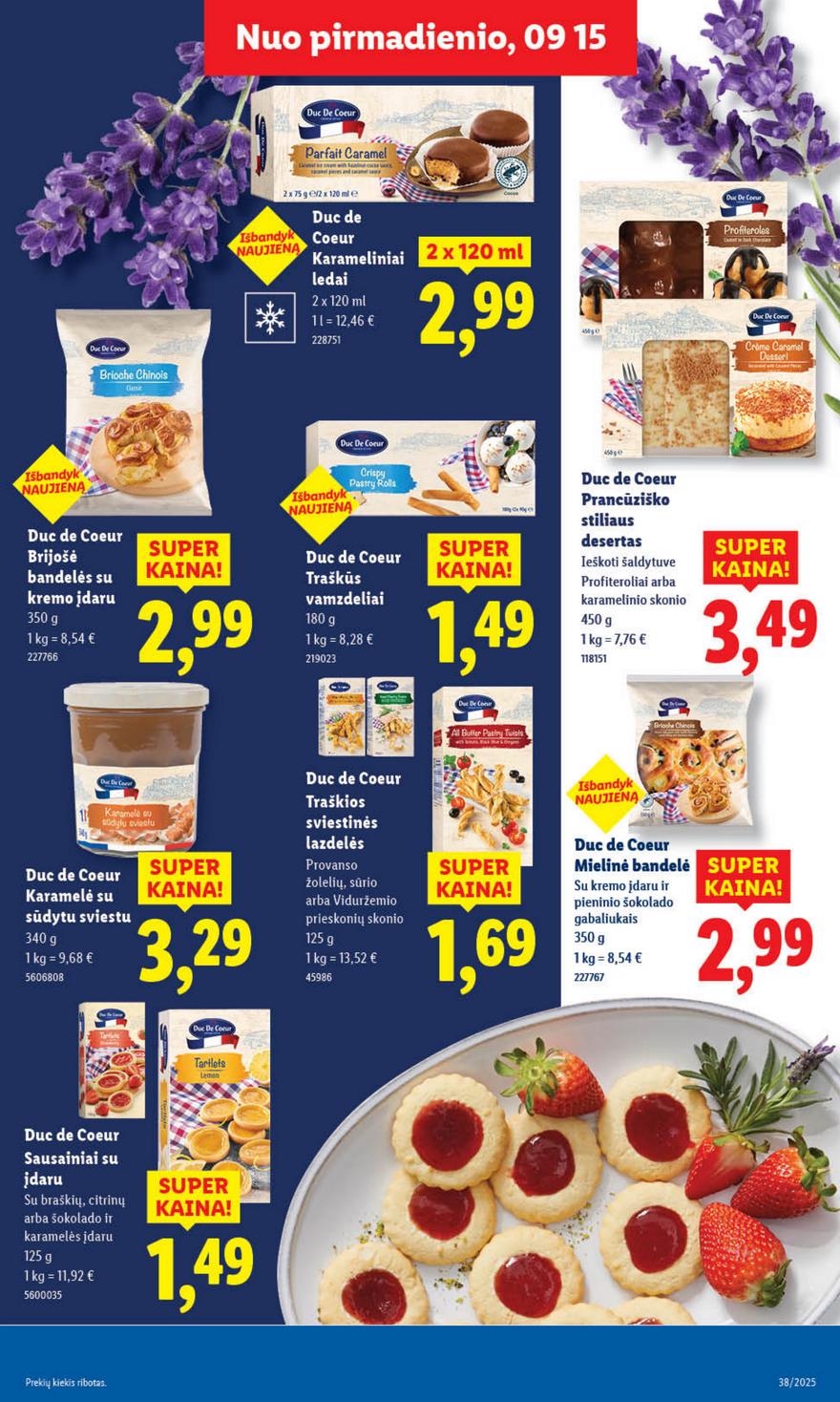 Lidl leidinys akcijos nuo 
  2025-09-15 iki 
  2025-09-21 | Leidinukas.lt puslapis 17