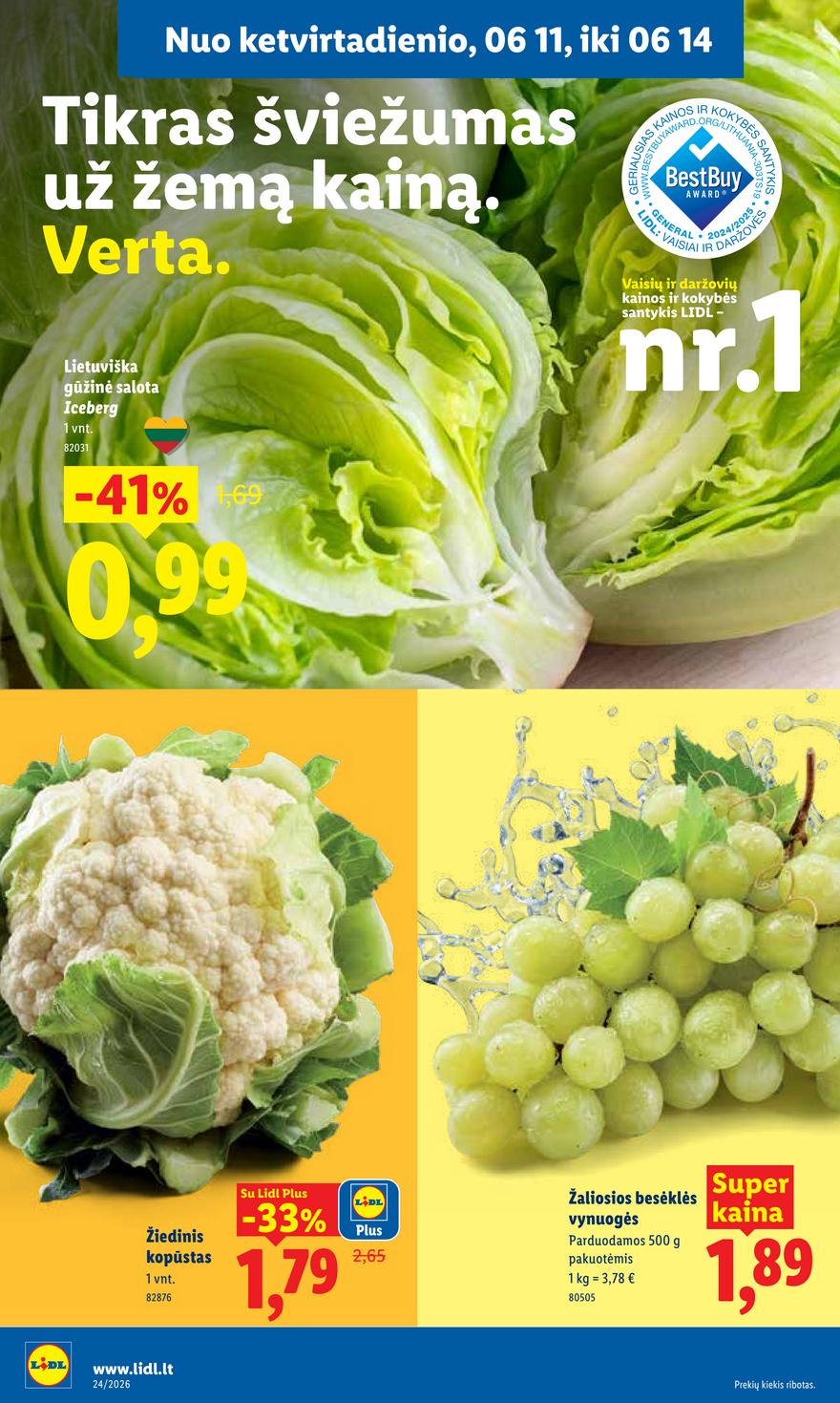 Lidl leidinys akcijos nuo 
  2026-06-08 iki 
  2026-06-14 | Leidinukas.lt puslapis 34