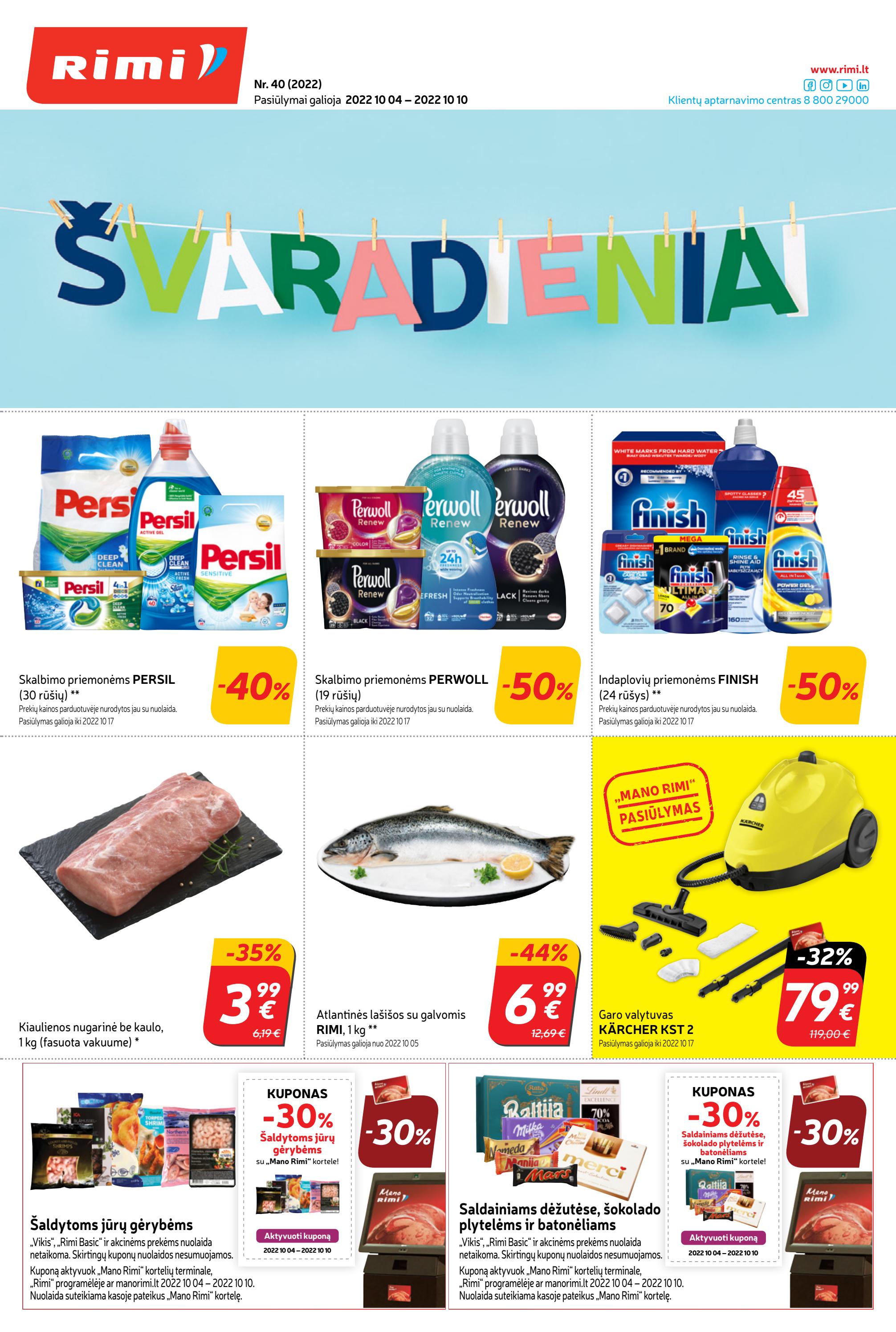 Rimi savaitinis leidinys akcijos nuo 
  2022-10-04 iki 
  2022-10-10 | Leidinukas.lt puslapis 1
