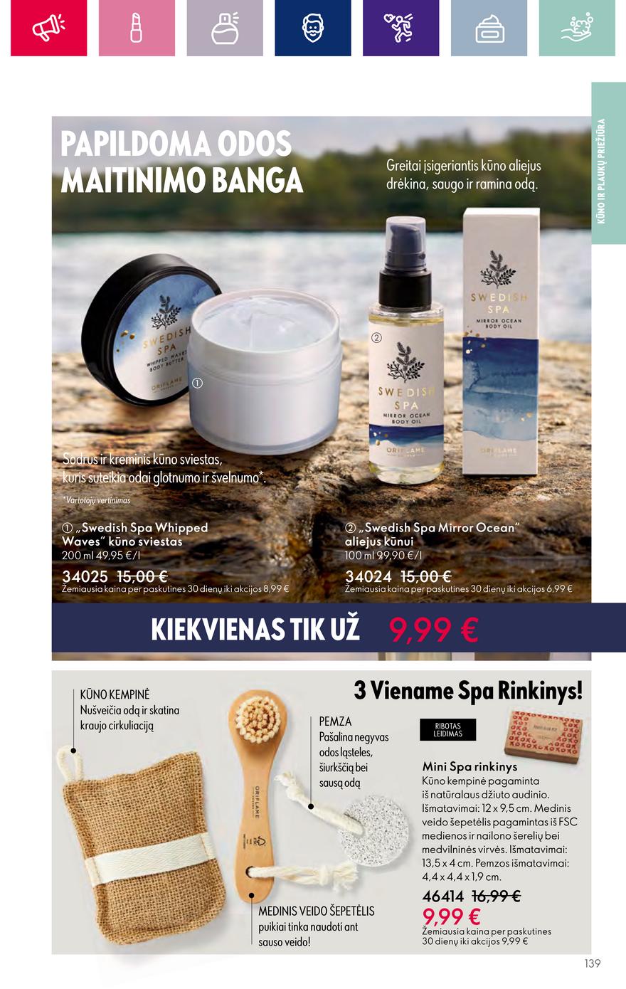 Oriflame katalogas akcijos nuo 
  2023-10-25 iki 
  2023-11-07 | Leidinukas.lt puslapis 139