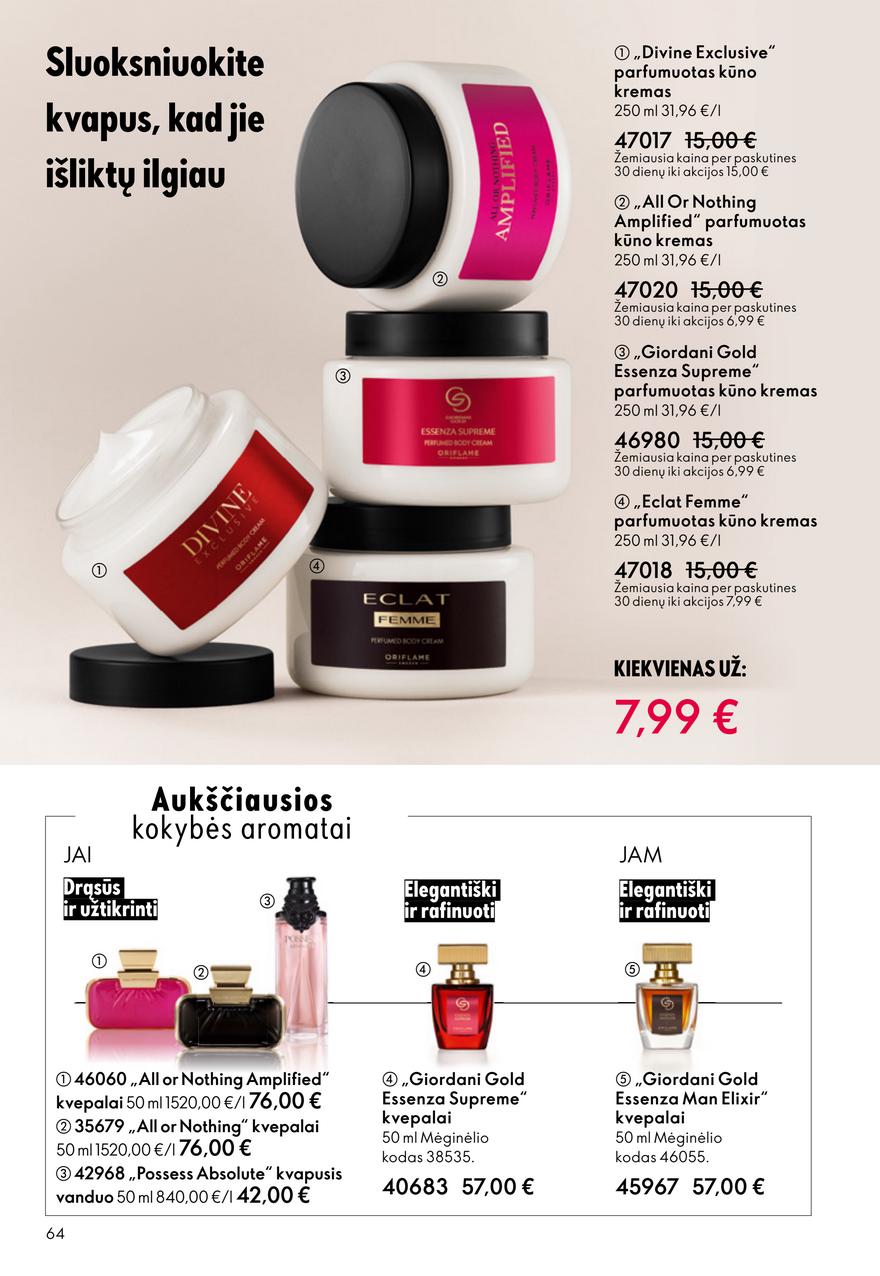 Oriflame katalogas akcijos nuo 
  2025-10-29 iki 
  2025-11-18 | Leidinukas.lt puslapis 64