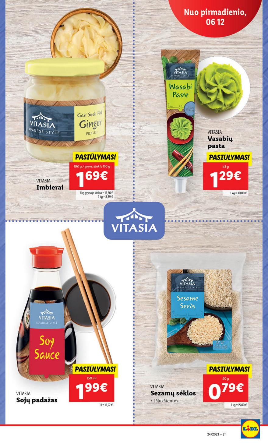 Lidl pasiūlymai akcijos nuo 
  2023-06-12 iki 
  2023-06-18 | Leidinukas.lt puslapis 33
