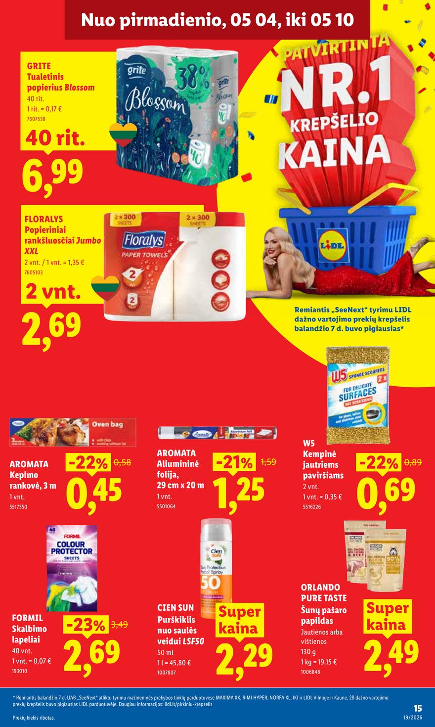 Lidl leidinys akcijos nuo 
  2026-05-04 iki 
  2026-05-10 | Leidinukas.lt puslapis 23
