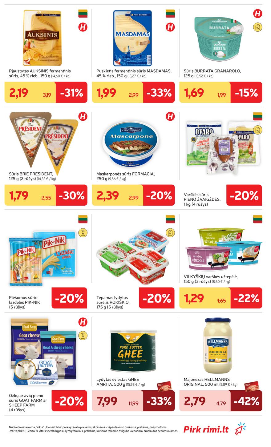 Rimi savaitinis leidinys 29 akcijos nuo 
  2025-07-15 iki 
  2025-07-21 | Leidinukas.lt puslapis 19