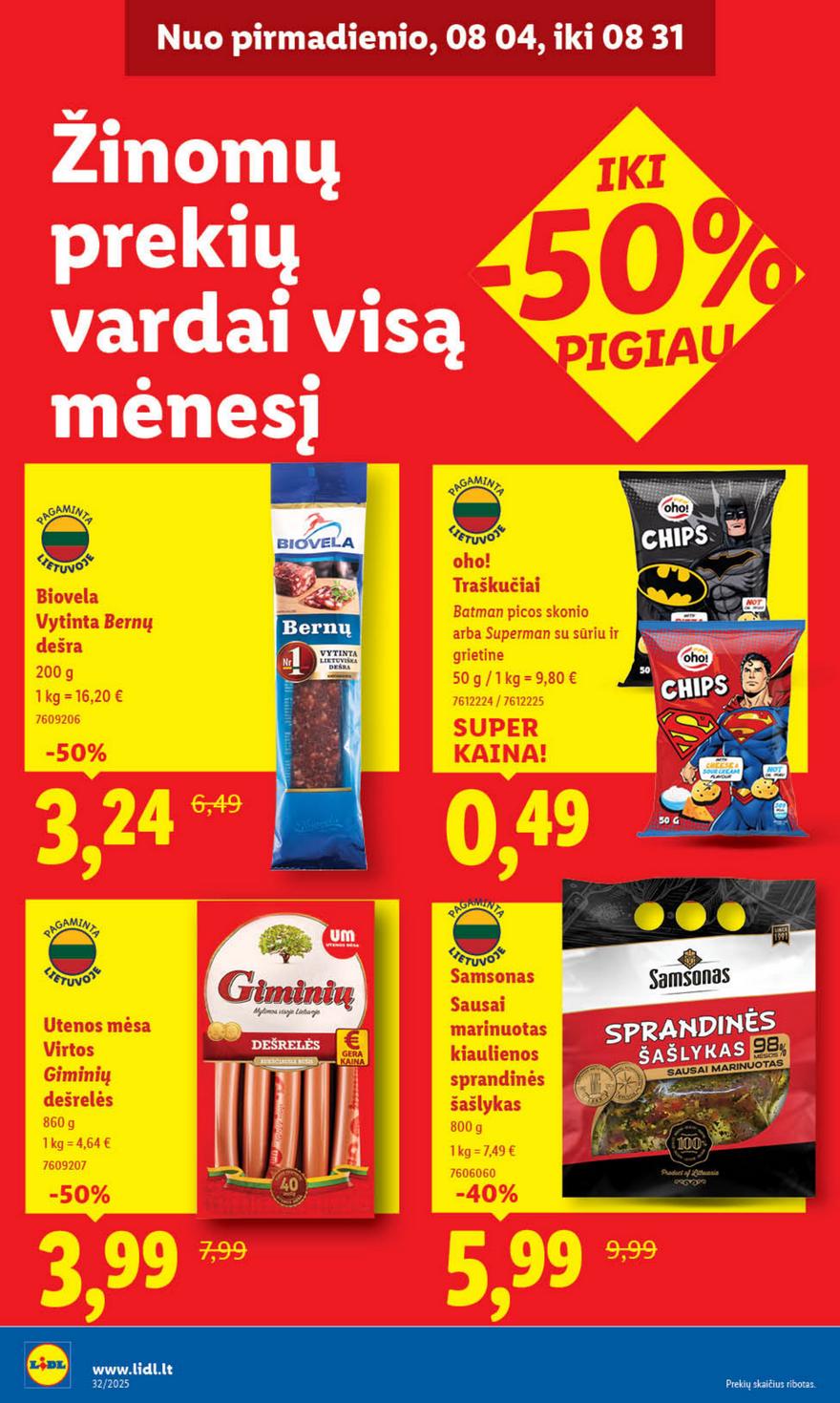 Lidl leidinys akcijos nuo 
  2025-08-04 iki 
  2025-08-10 | Leidinukas.lt puslapis 24