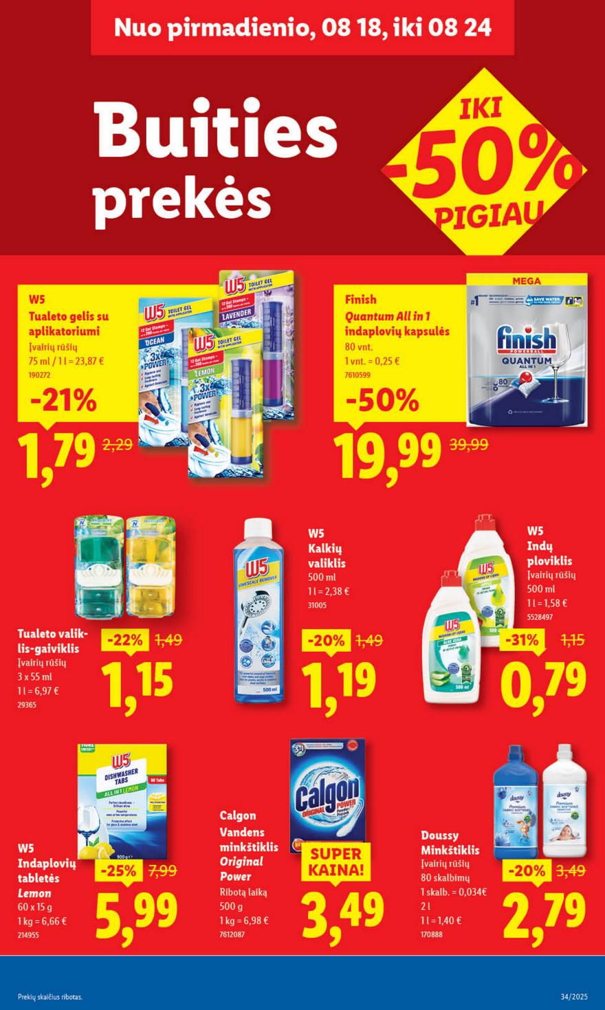 Lidl savaitinis leidinys akcijos nuo 
  2025-08-18 iki 
  2025-08-24 | Leidinukas.lt puslapis 49