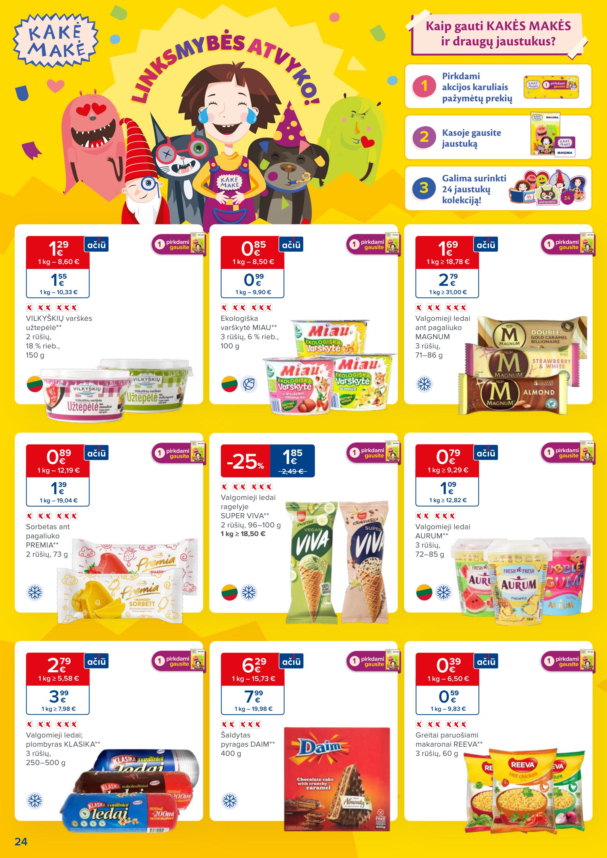 Maxima kaininis leidinys akcijos nuo 
  2023-06-20 iki 
  2023-06-26 | Leidinukas.lt puslapis 24