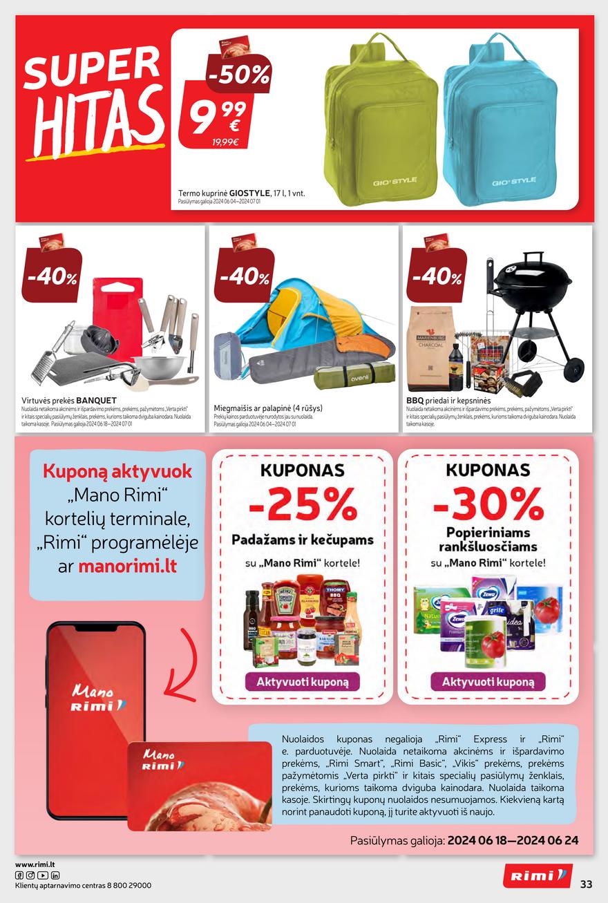 Rimi savaitinis leidinys akcijos nuo 
  2024-06-18 iki 
  2024-06-24 | Leidinukas.lt puslapis 33