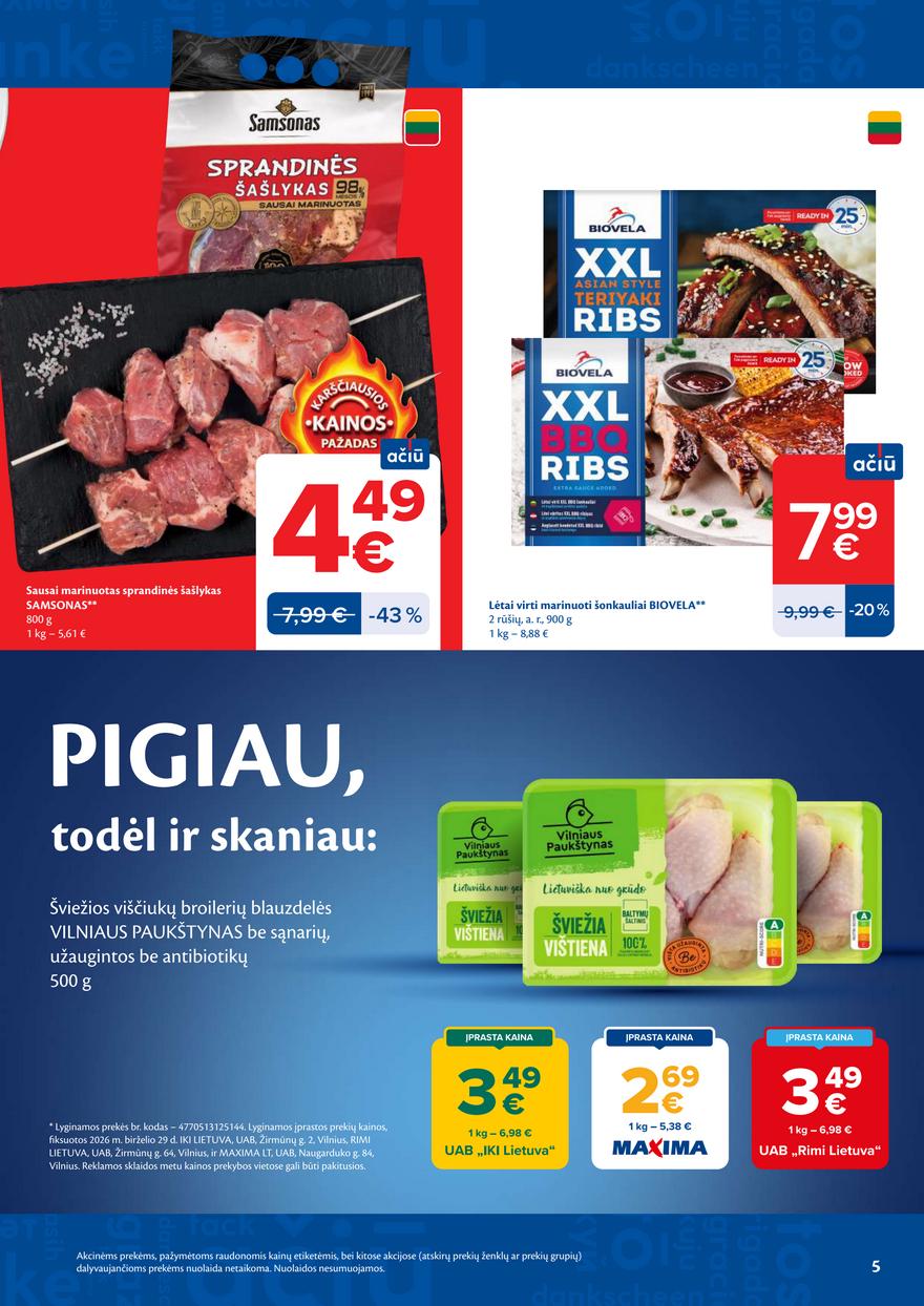 Maxima leidinukas akcijos nuo 
  2026-07-07 iki 
  2026-07-13 | Leidinukas.lt puslapis 5